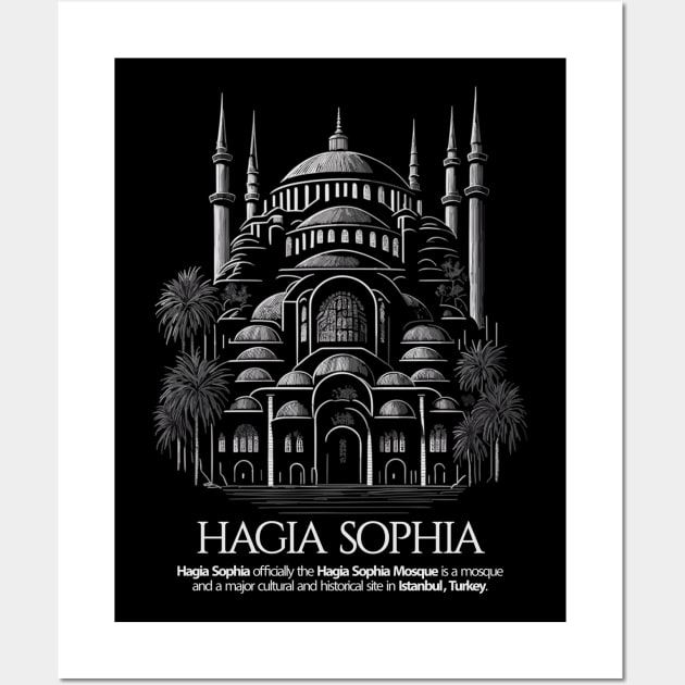 Hagia Sophia Wall Art by Emperor Apparel